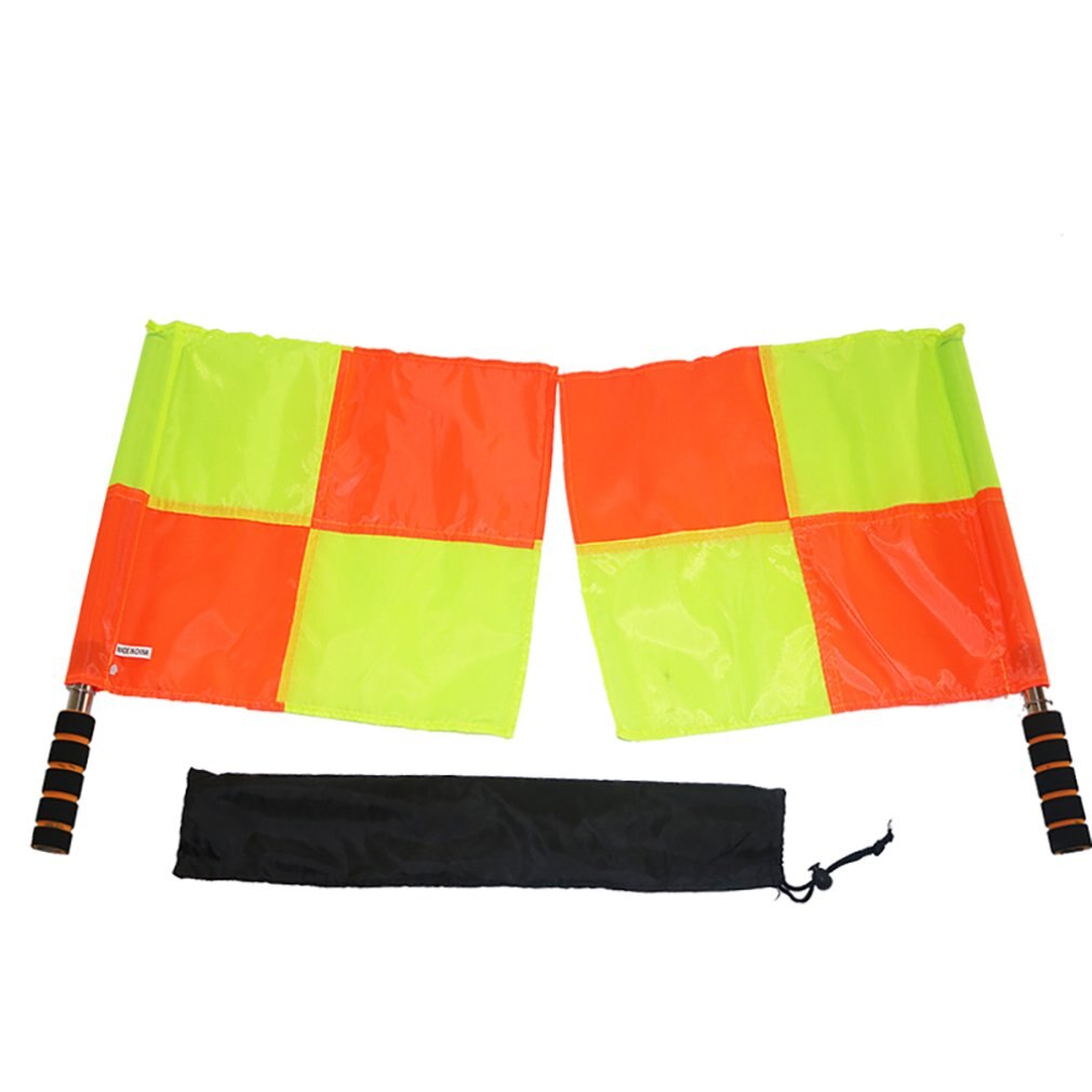 occer Referee Flags Professional Fair Play Football Linesman Flags With Bag pl 