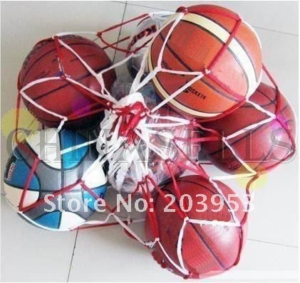 Soccer Net 10 Balls Carry Net Bag Sports Football Balls Volleyball ball  U ly 