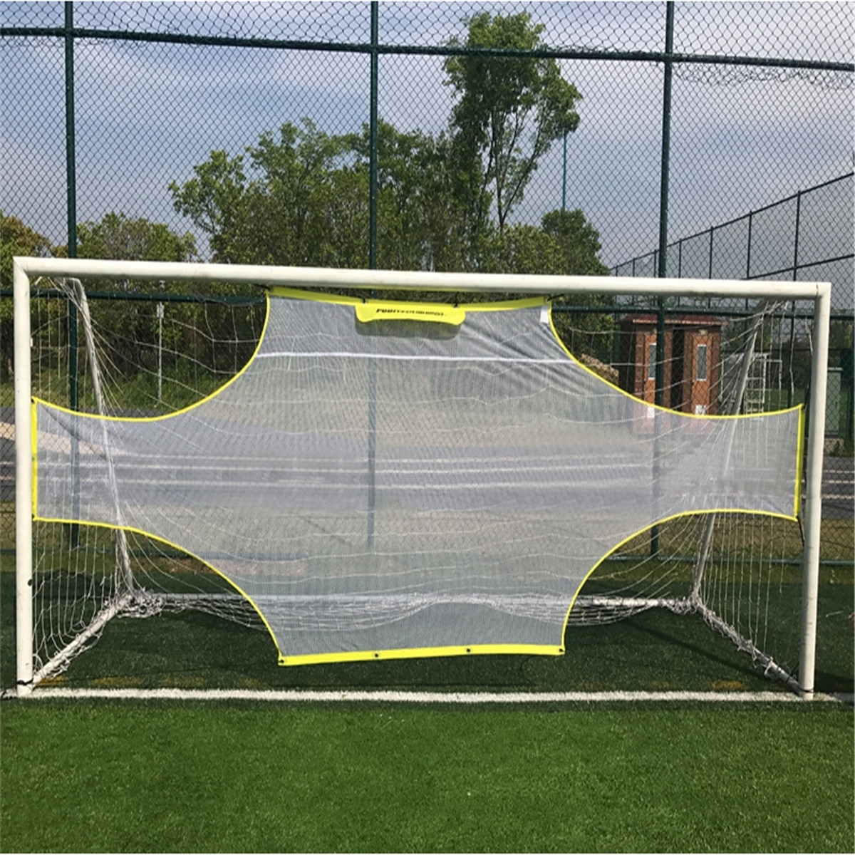 Professional Football Soccer Target Net Goals Training Shooting Practice Aid 