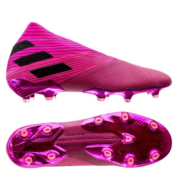 Adidas Nemeziz 19+ FG/AG Hard Wired - Shock Pink/Core Black