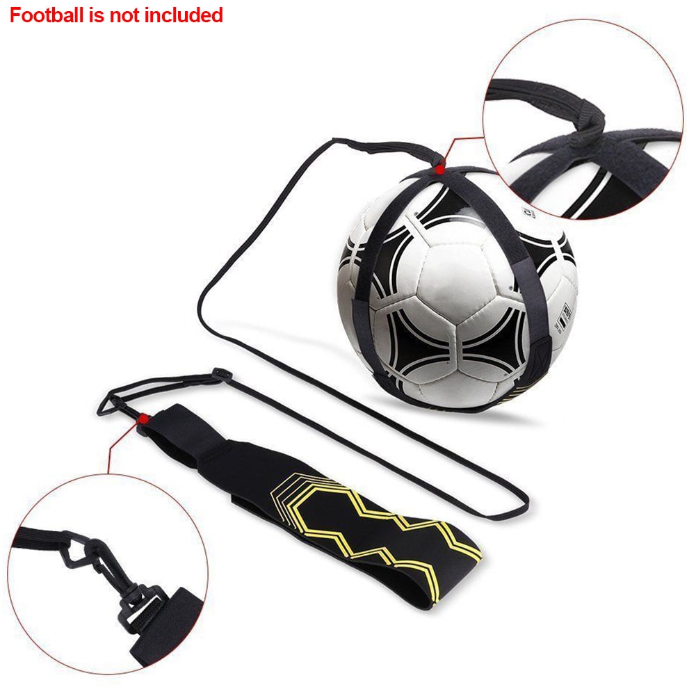 Football Ball Control training Device Soccer Goal Kick Practice Belt Equipment 