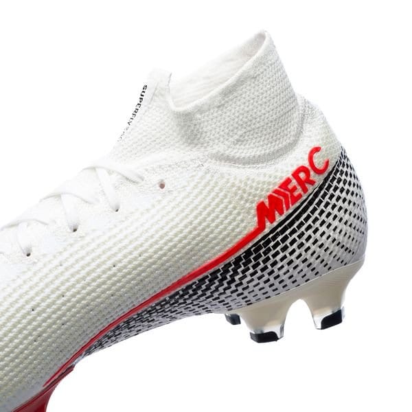 nike mercurial superfly white and red