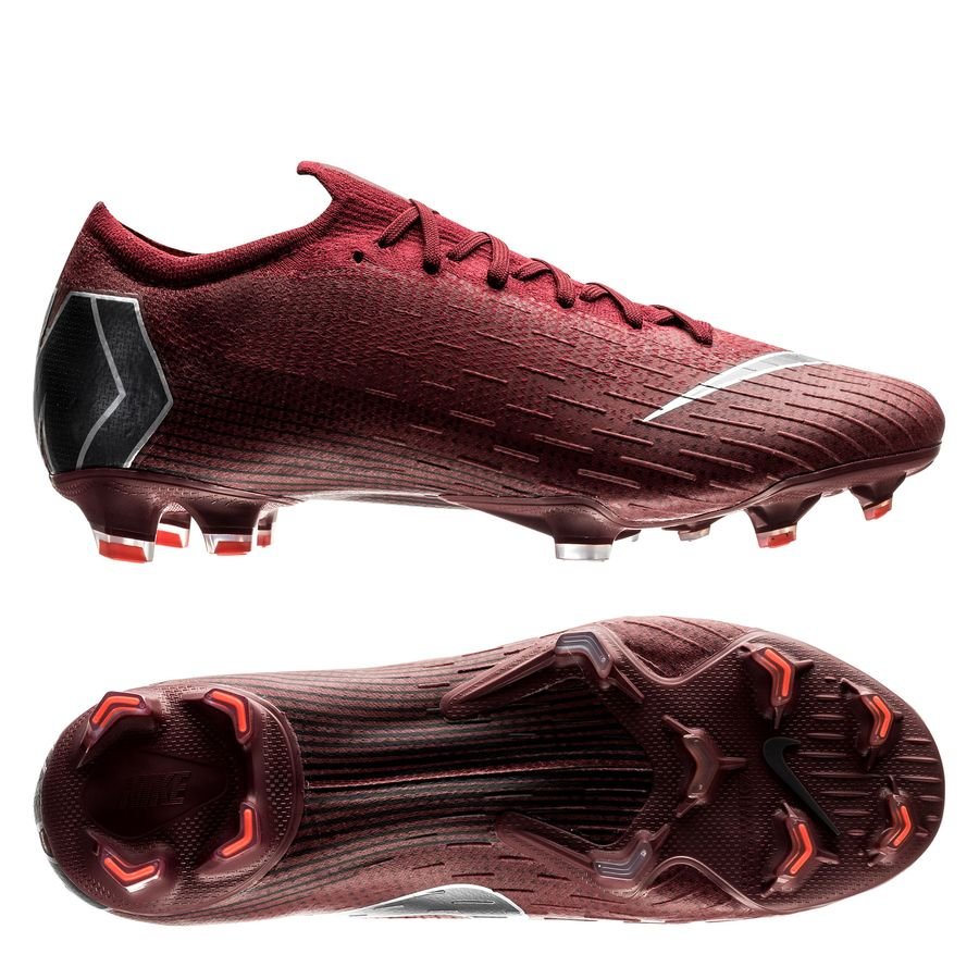 nike mercurial vapor red and silver