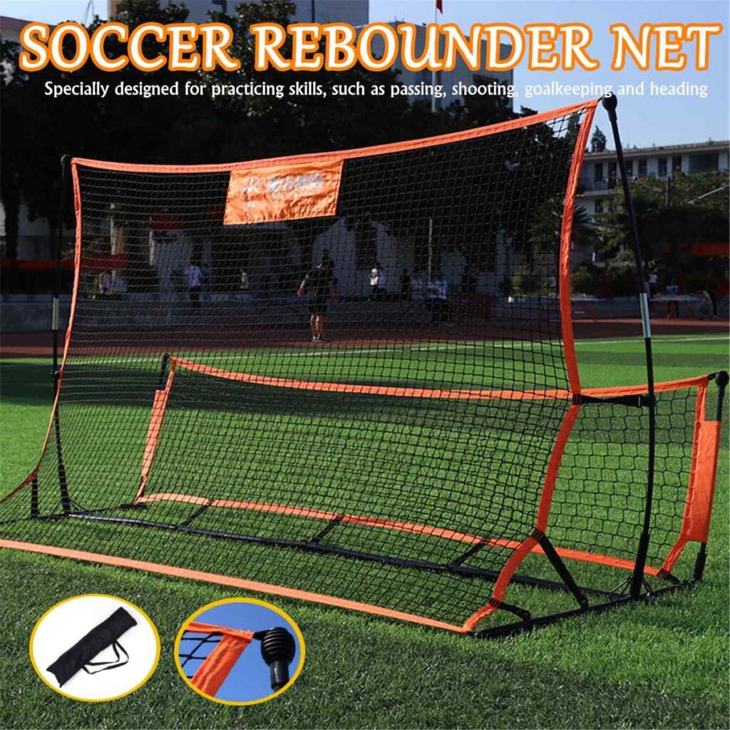 Portable SoccerBall Target Rebounder 30 Flat off Use code "2021"