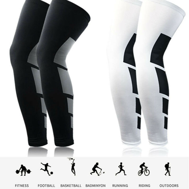 Bundle of Sports Leg Sleeve Fitness Compression Knee Protectors