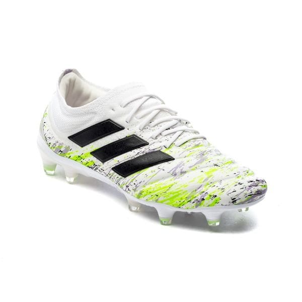 Adidas Copa 20.1 FG/AG Uniforia - Footwear White/Core Black/Signal Green