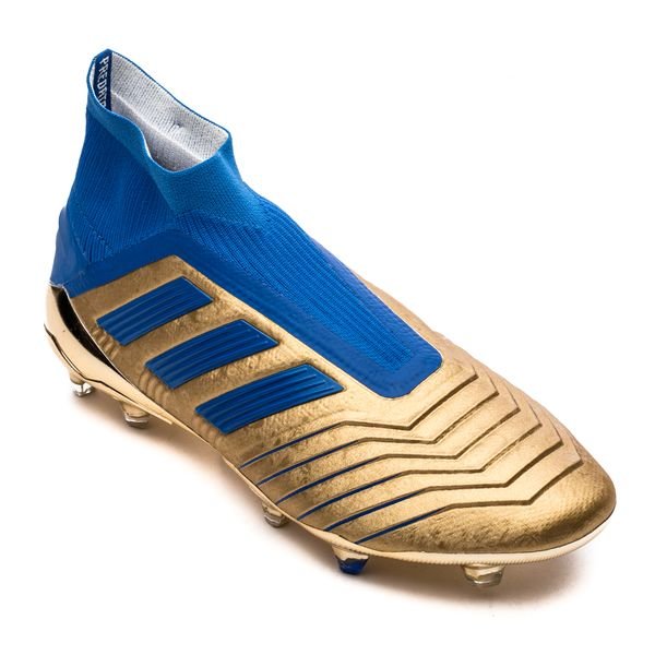 Adidas Predator 19+ FG/AG Input Code - Gold Metallic/Football Blue/Footwear  White