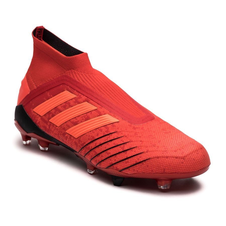 Bundle of Adidas Predator 19+ FG/AG Boost Initiator - Action Red/Core Black