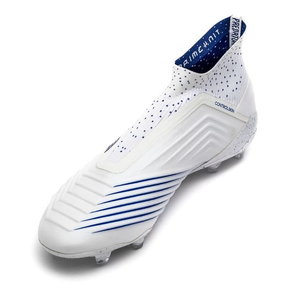 Adidas Predator 19+ Boost Virtuso - Footwear White/Bold Blue - 30% off