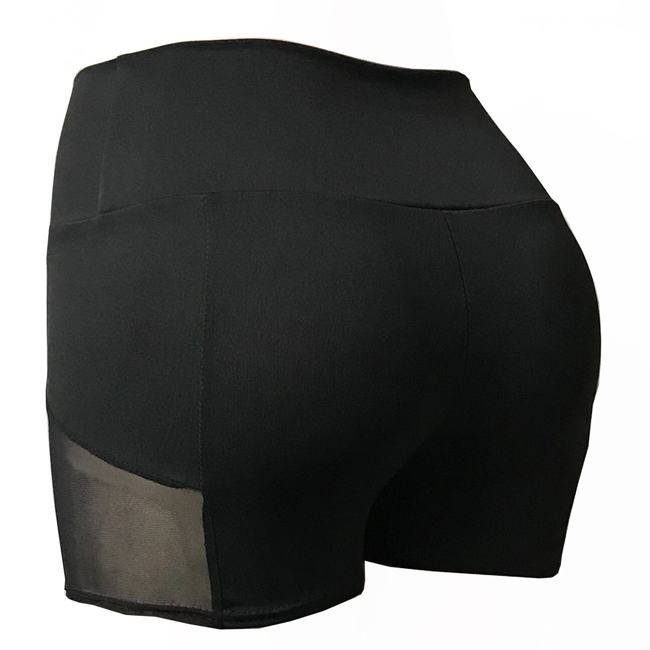 Details about   Vassa Women's Gym Black Shorts Comfort Sports Elastic Waist Quick Dry Colombian 