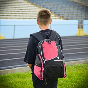Vs Solano Soccer Sport Backpack- Neon Pink