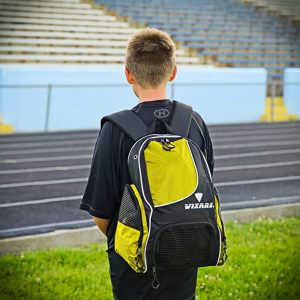 Vs Solano Soccer Sport Backpack- Neon Yellow